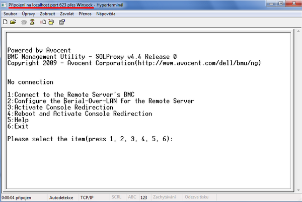 install centos 7 via serial console connection